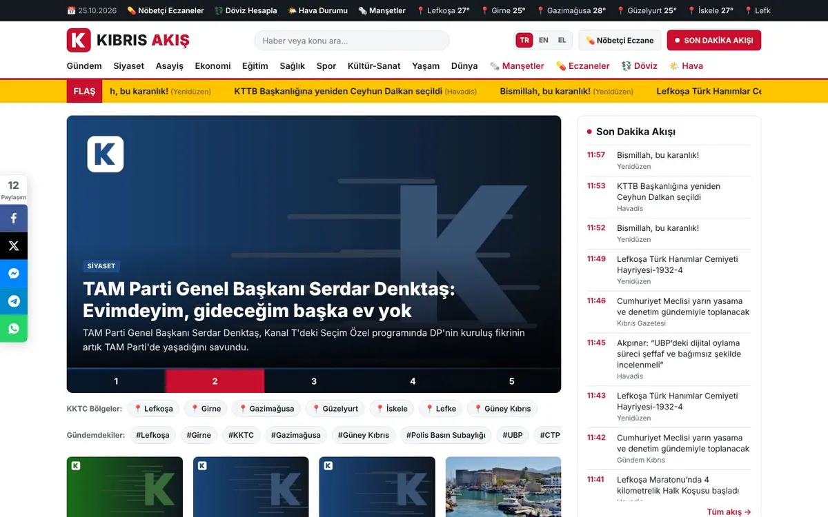 Kıbrıs Akış