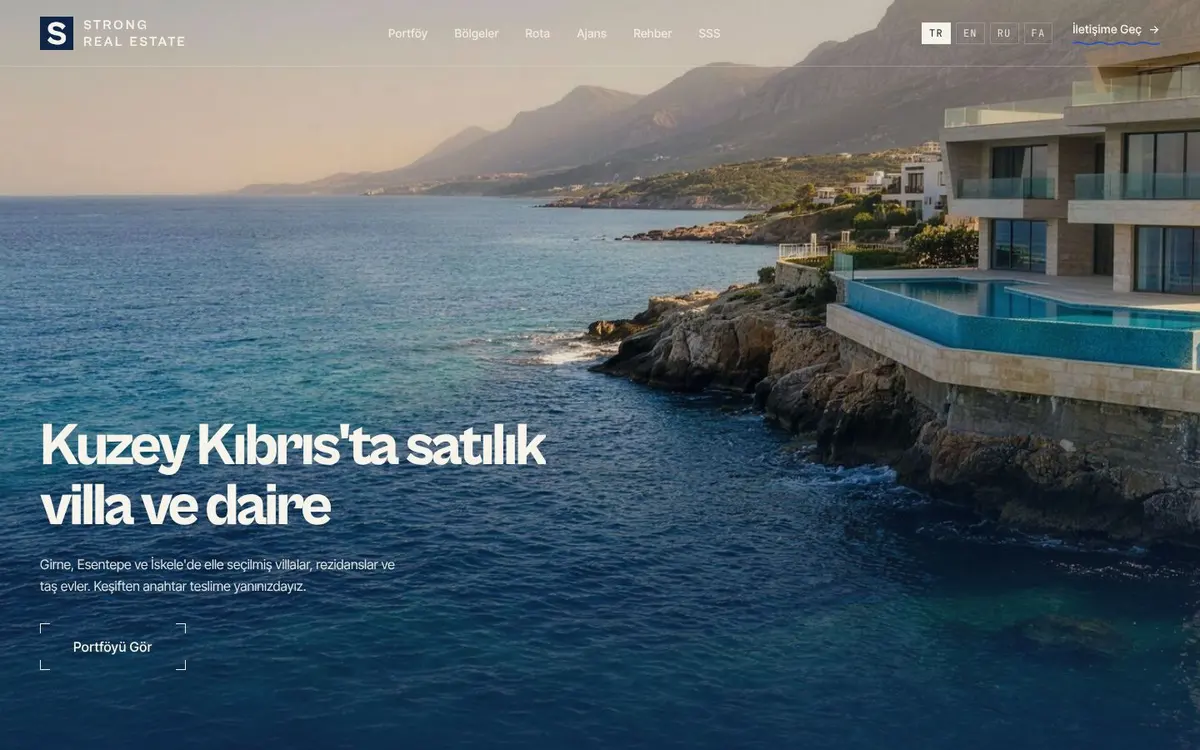 Strong Real Estate Web